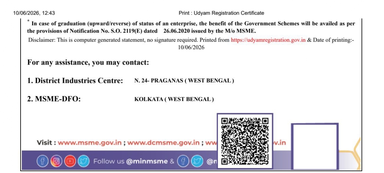 NGO MSME BENGAL PART4
